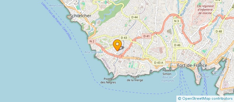 localisation de l'entreprise SARL BE UNIQUE à SCHOELCHER