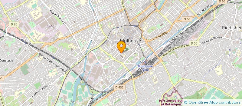 localisation de l'entreprise SARL BEACH TEAM  MULHOUSE