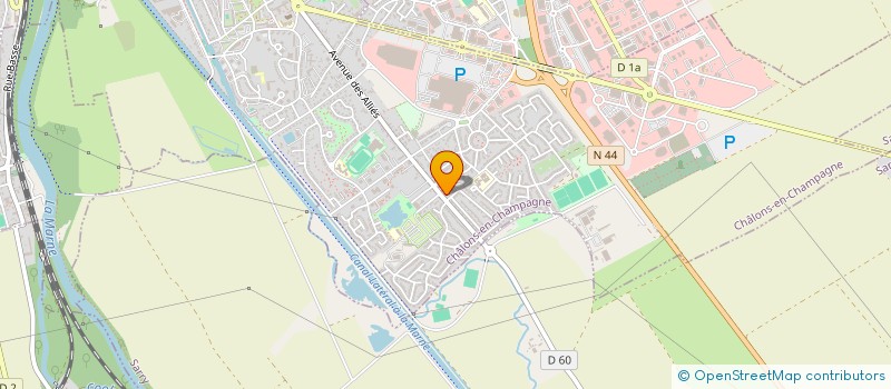 localisation de l'entreprise SARL BEALDI à CHALONS-EN-CHAMPAGNE