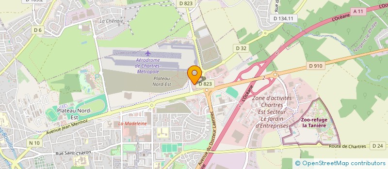 localisation de l'entreprise SARL BEAU FRERES ACTIVITES FORESTIERES à CHARTRES