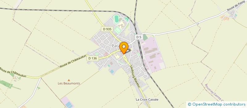 localisation de l'entreprise SARL BEAUCE AMBULANCE à PATAY