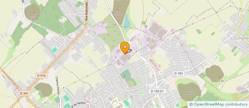 localisation de l'entreprise SARL BEAUPREZ PERE ET FILS  AUCHEL