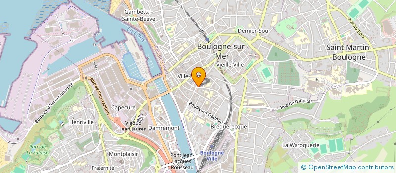 localisation de l'entreprise SARL BEAUREPAIRE  BOULOGNE-SUR-MER