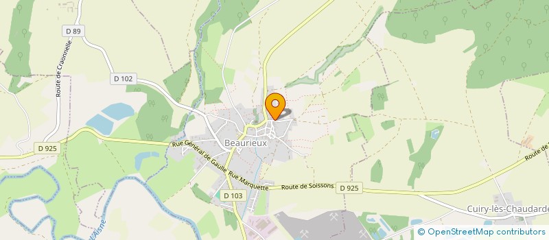 localisation de l'entreprise SARL BEAURIEUX DIFFUSION à BEAURIEUX