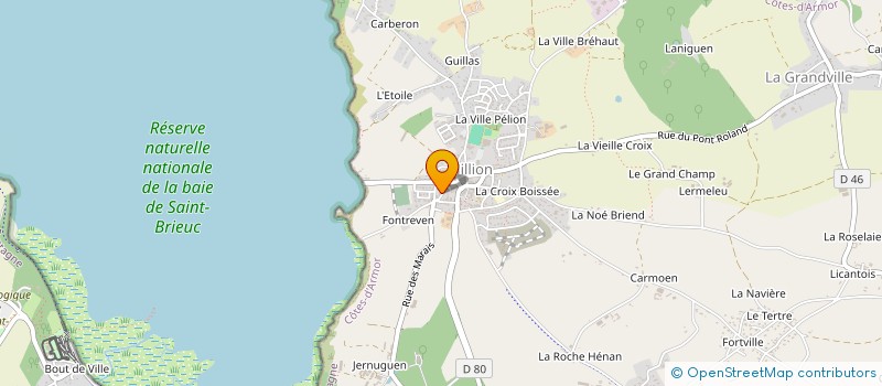 localisation de l'entreprise SARL BEAUSOLEIL à HILLION
