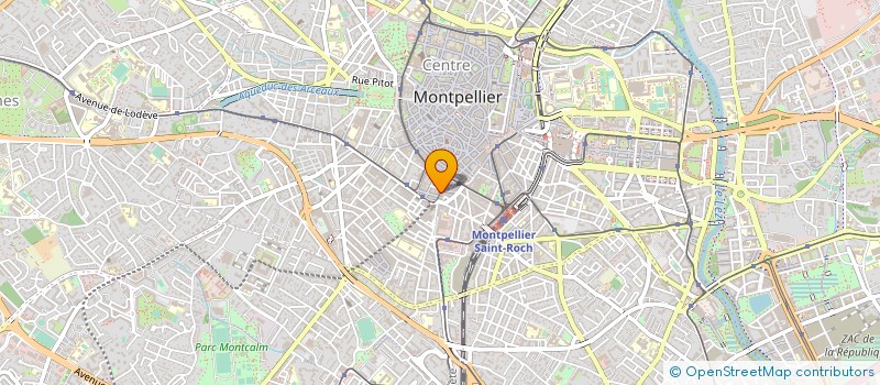 localisation de l'entreprise SARL BEAUTE DE L'AMBRE à MONTPELLIER