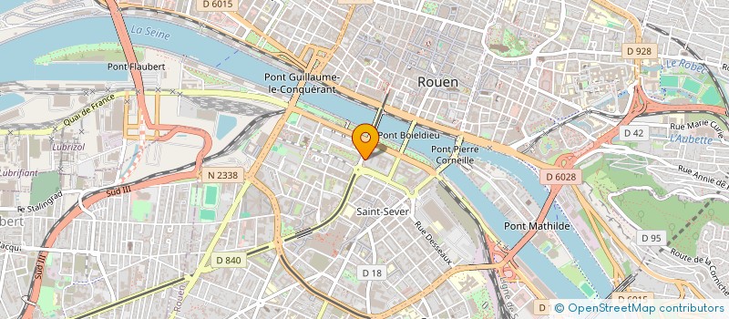 localisation de l'entreprise SARL BEAUTE DU MONDE  ROUEN