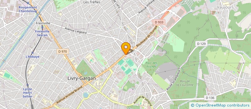 localisation de l'entreprise SARL BEAUTIFUL à LIVRY-GARGAN