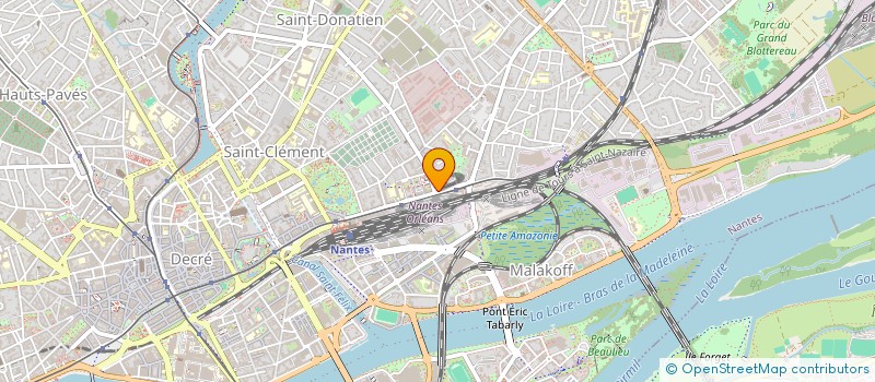 localisation de l'entreprise SARL BEAUTOUR à NANTES