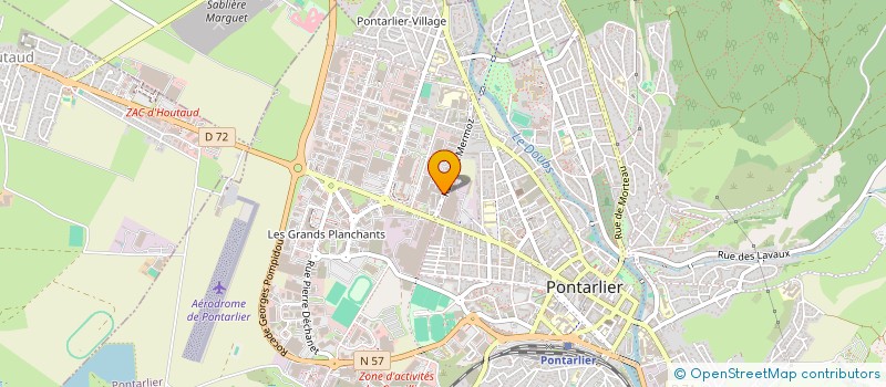 localisation de l'entreprise SARL BEAUTY-CARS à PONTARLIER