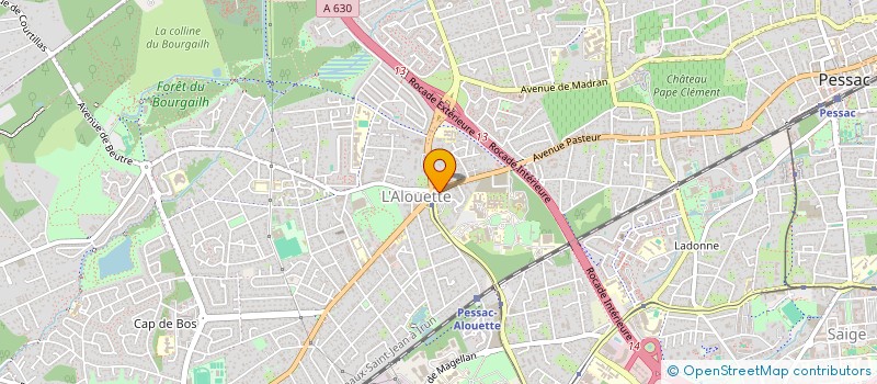 localisation de l'entreprise SARL BEAUTY KONCEPT  PESSAC