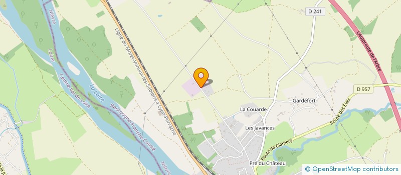 localisation de l'entreprise SARL BEAUVOIS à NEUVY-SUR-LOIRE
