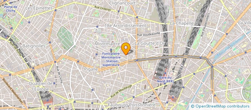 localisation de l'entreprise SARL BEAUVOIS  PARIS