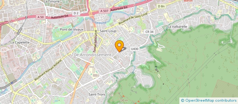 localisation de l'entreprise SARL BEBERT  MARSEILLE