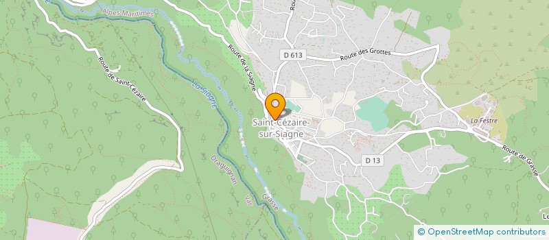 localisation de l'entreprise SARL BECCARELLI à SAINT-CEZAIRE-SUR-SIAGNE