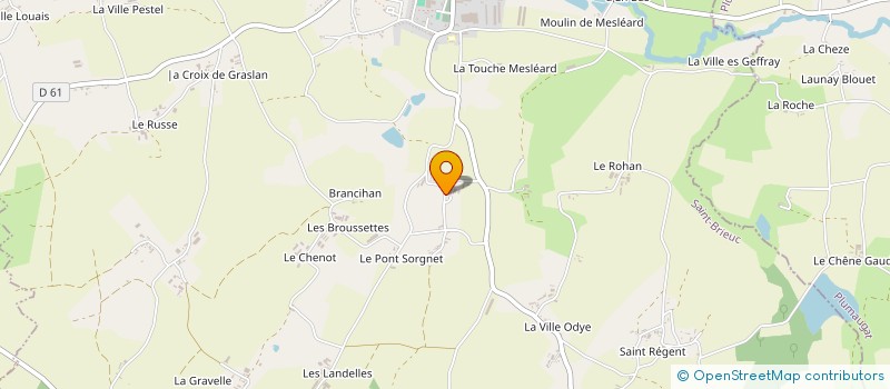 localisation de l'entreprise SARL BECHU PERE ET FILS  LANRELAS