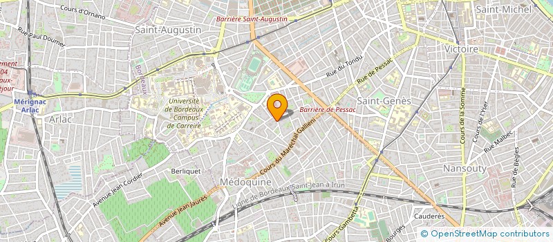 localisation de l'entreprise SARL BECSO CONCEPT à BORDEAUX