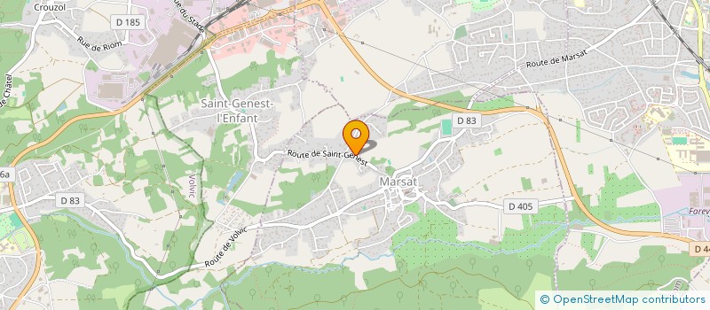 localisation de l'entreprise SARL BEDU  MARSAT