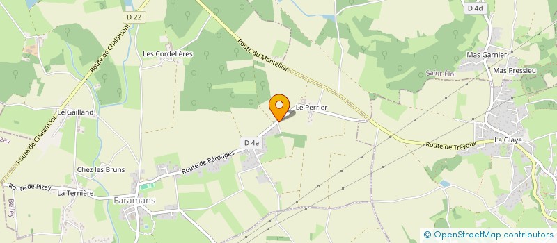 localisation de l'entreprise SARL BEGNIS CARRELAGE  FARAMANS