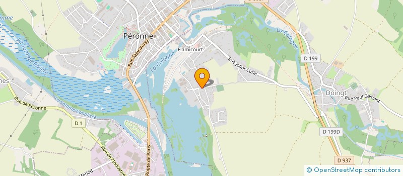 localisation de l'entreprise SARL BEGUIN  TERTRY