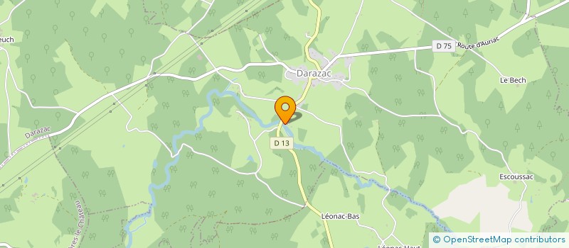 localisation de l'entreprise SARL BEIX FRERES à DARAZAC