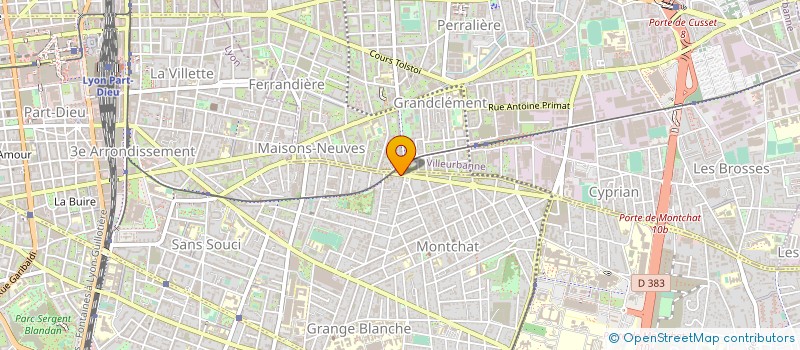 localisation de l'entreprise SARL BEL  LYON