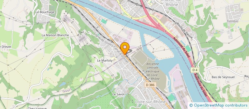 localisation de l'entreprise SARL BEL ALU à GIVORS
