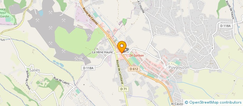 localisation de l'entreprise SARL BEL ET FILS à PUYGOUZON