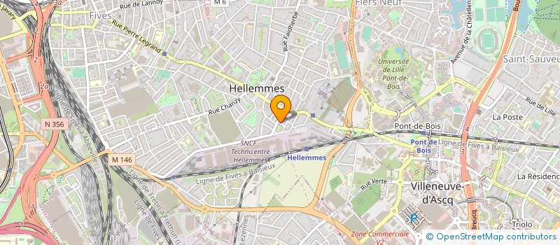 localisation de l'entreprise SARL BEL'OCCAS à LILLE