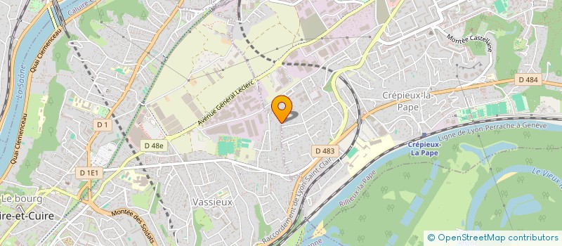 localisation de l'entreprise SARL BELANIO  SATHONAY-CAMP