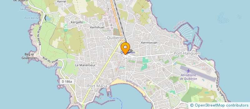 localisation de l'entreprise SARL BELENOS à QUIBERON