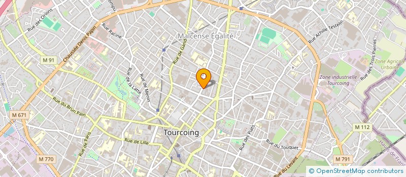 localisation de l'entreprise SARL BELENTR AIDE à TOURCOING