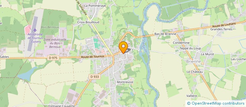 localisation de l'entreprise SARL BELEY à CUISERY