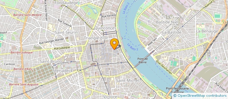 localisation de l'entreprise SARL BELFES  BORDEAUX