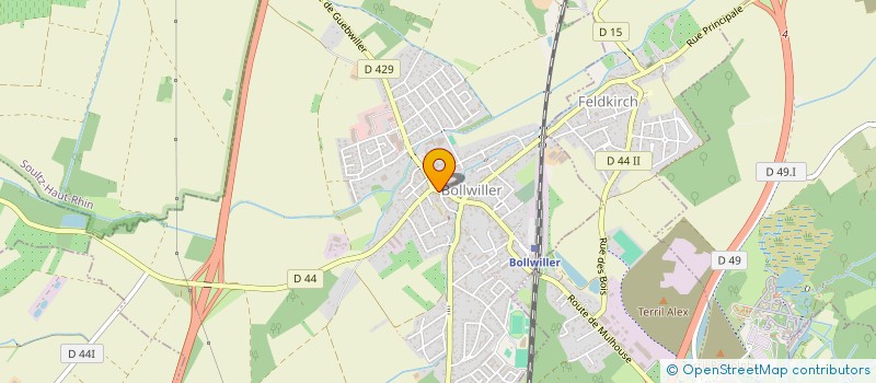 localisation de l'entreprise SARL BELFLEUR à BOLLWILLER