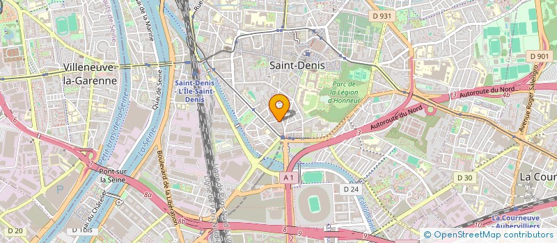 localisation de l'entreprise SARL BELGRAND  ARGENTEUIL