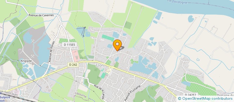 localisation de l'entreprise SARL BELHARRA - SOCIETE DE PARTICIPATIONS FINANCIERES DE PROFESSION LIBERALE DE GEOMETRES-EXPERTS  IZON