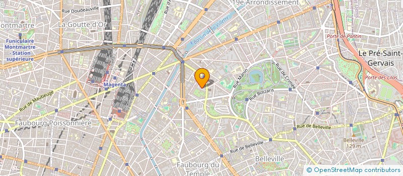 localisation de l'entreprise SARL BELI BAT  PARIS