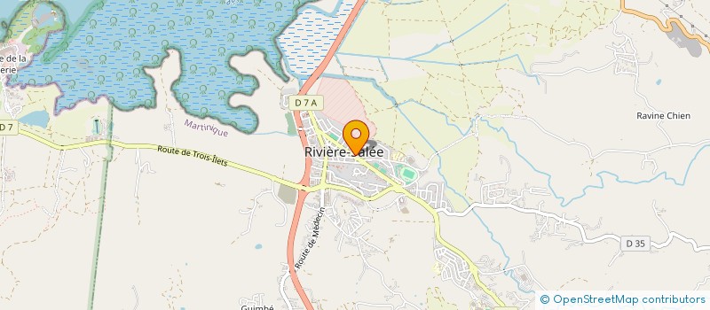 localisation de l'entreprise SARL BELIRON à RIVIERE-SALEE