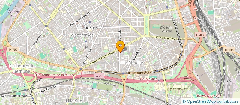 localisation de l'entreprise SARL BELLA VITA à LILLE