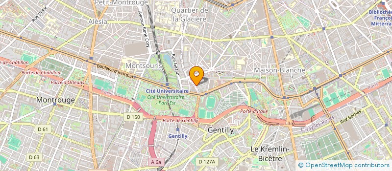 localisation de l'entreprise SARL BELLAGNECH à PARIS