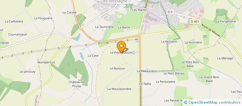 localisation de l'entreprise SARL BELLANGER PARIS à SAINT-LANGIS-LES-MORTAGNE