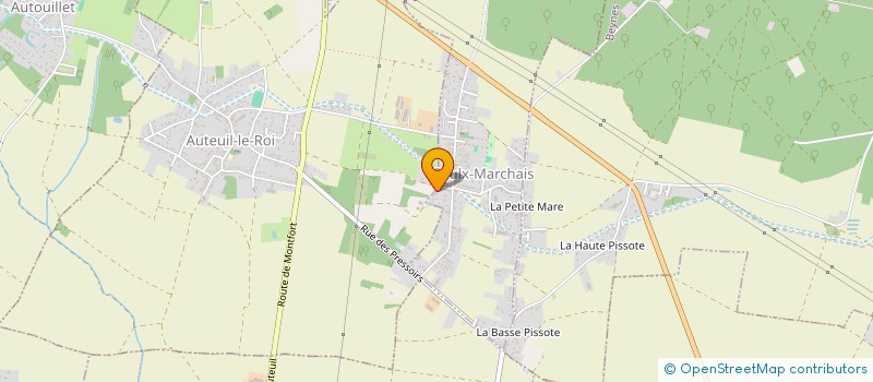 localisation de l'entreprise SARL BELLEC  SAULX-MARCHAIS