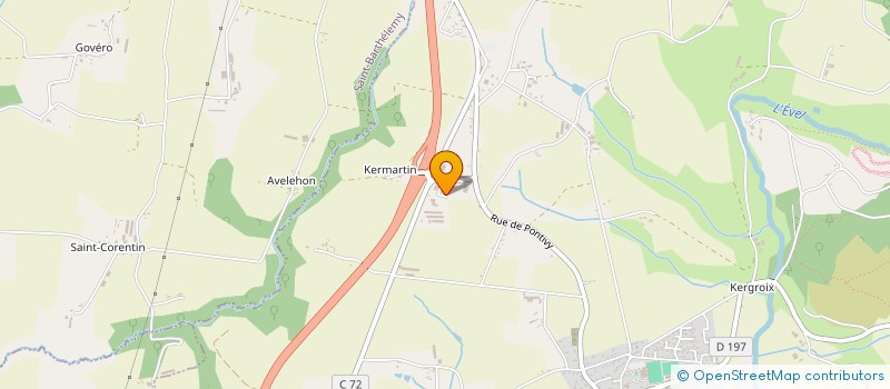 localisation de l'entreprise SARL BELLEC SECOBOIS  GUENIN