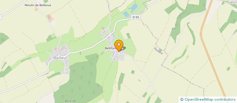 localisation de l'entreprise SARL BELLEFONTAINE  BAILLEUL