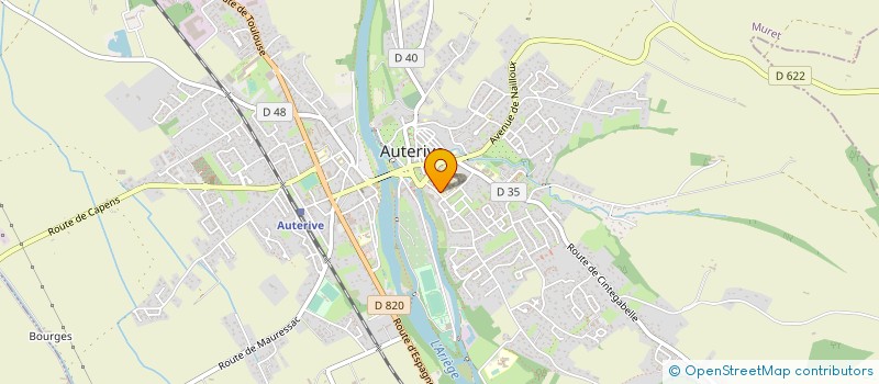 localisation de l'entreprise SARL BELLES RIVES à AUTERIVE