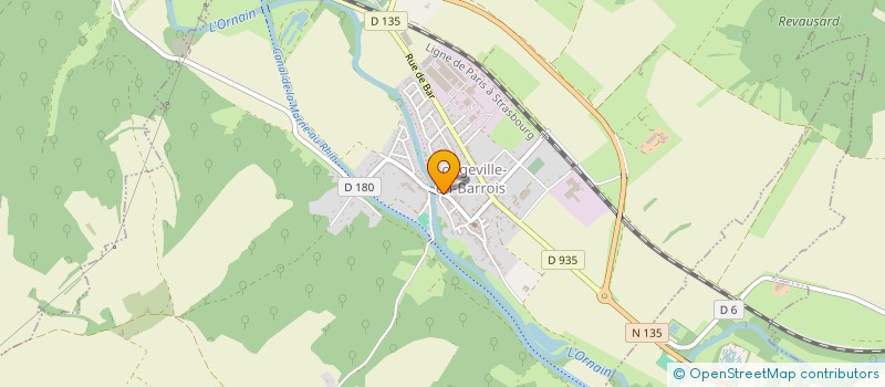 localisation de l'entreprise SARL BELLEVUE à LONGEVILLE-EN-BARROIS