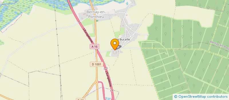 localisation de l'entreprise SARL BELLEVUE à BERNAY-EN-PONTHIEU