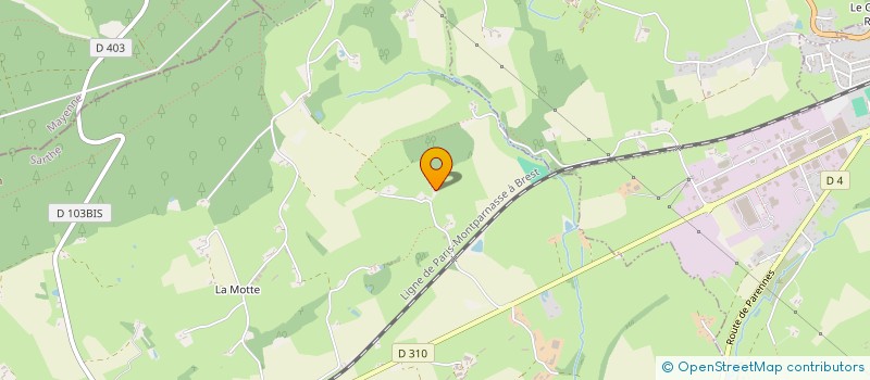 localisation de l'entreprise SARL BELLOS  ROUESSE VASSE