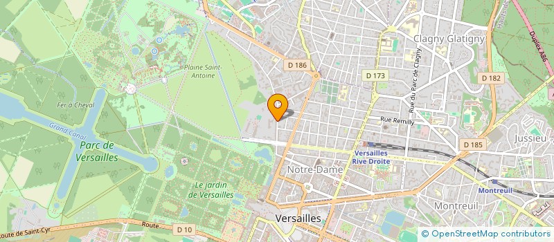 localisation de l'entreprise SARL BELLUGEON à VERSAILLES
